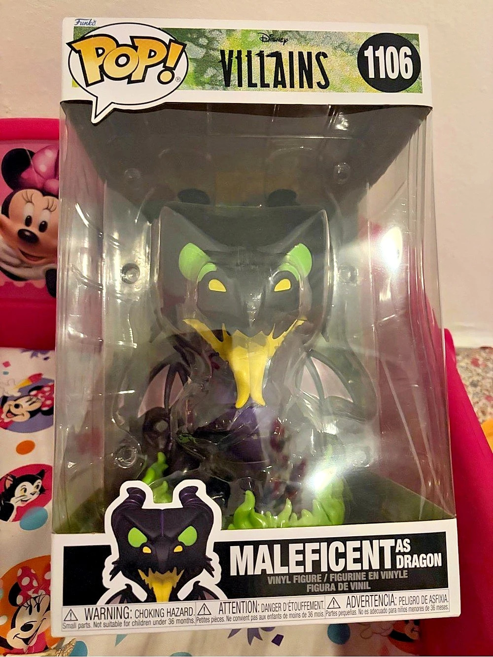 JUMBO Funko Maleficent as Dragon #1106 Dragon Figure NWT